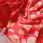 Vải in đồng tiền.