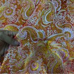 Vải Gấm kim tuyến