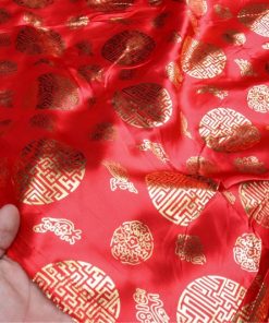 Vải in đồng tiền.